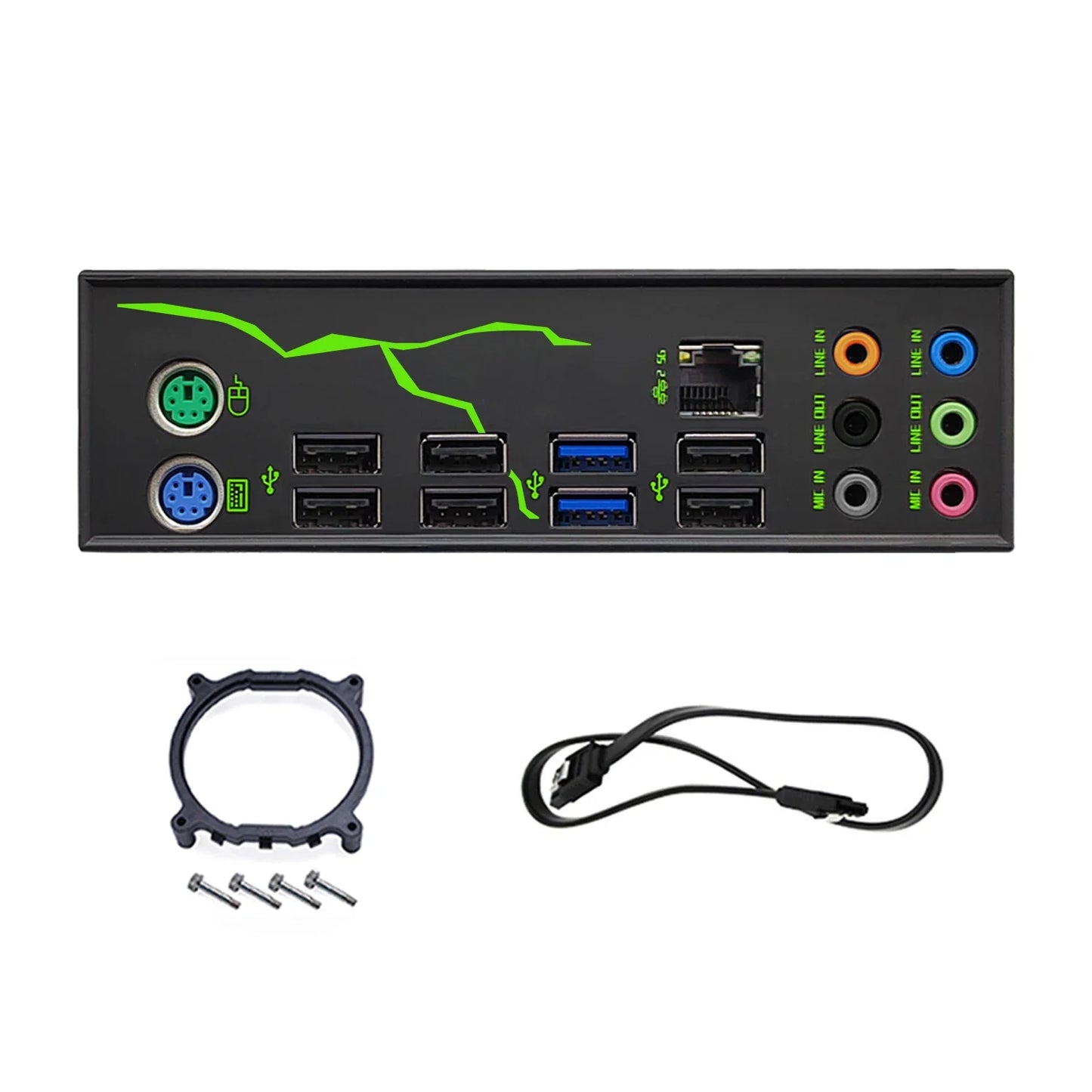 MR9S X99 Motherboard Combo LGA 2011-3 Xeon Kit E5 2690 V4 CPU DDR4 4*16GB RAM 2400MHz. SSD