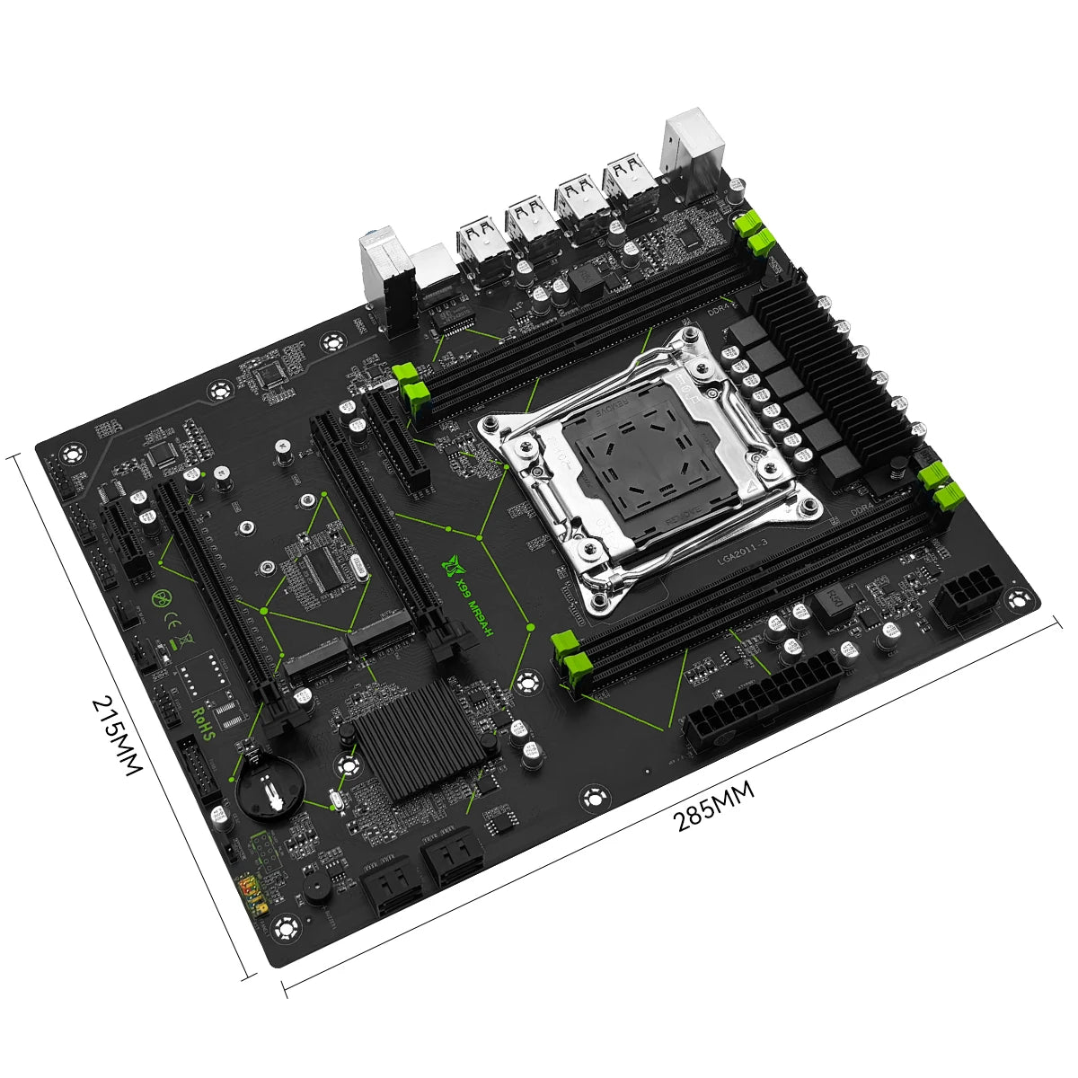 MR9A-H X99 Motherboard Combo LGA 2011-3 E5 2650 V4