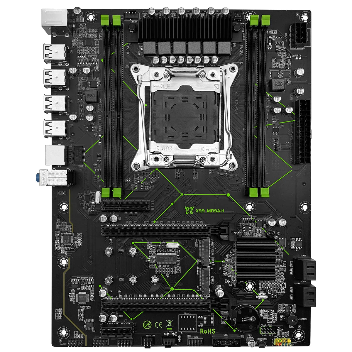 MR9A-H X99 Motherboard Combo LGA 2011-3 E5 2650 V4